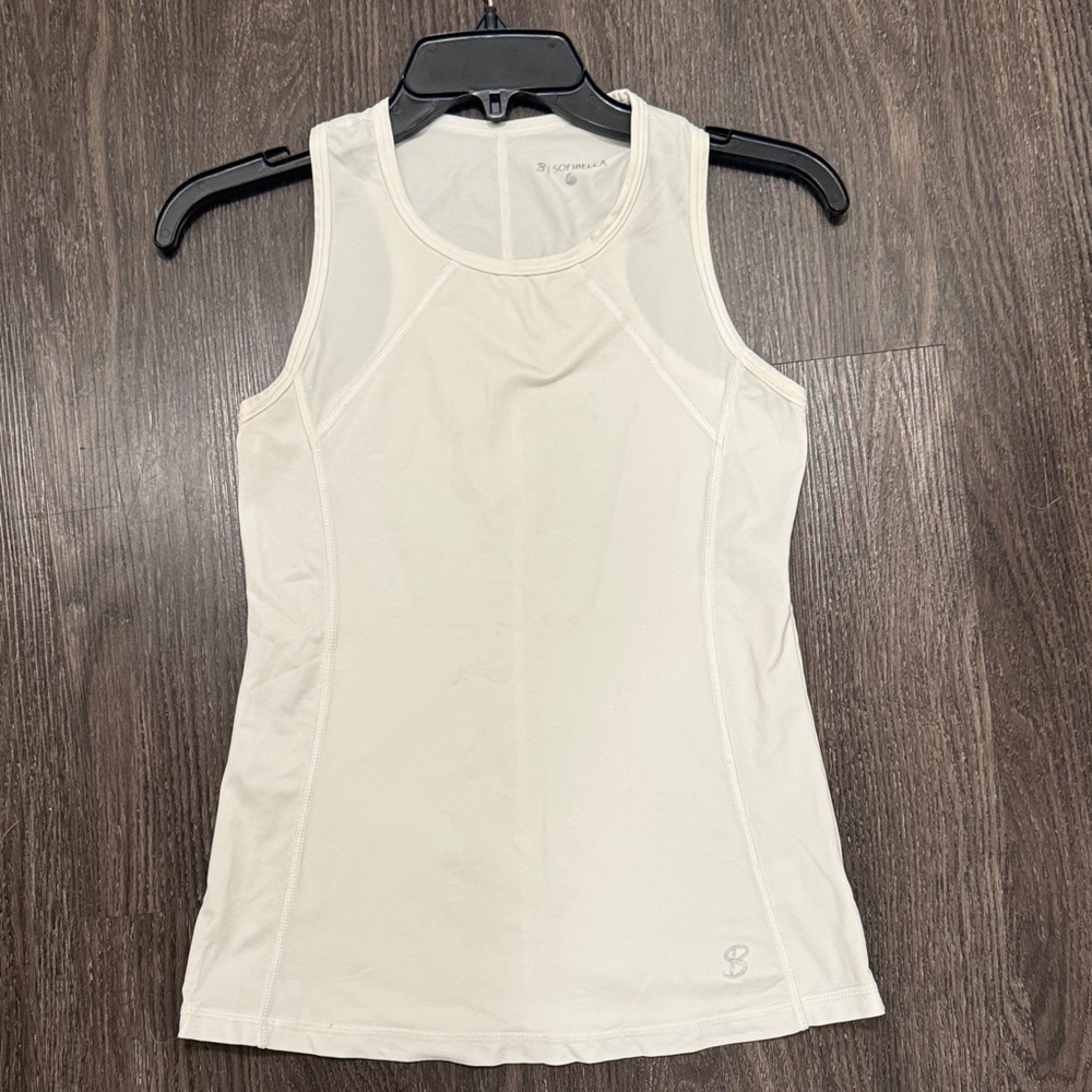 Women's Cream Performance Tank Top